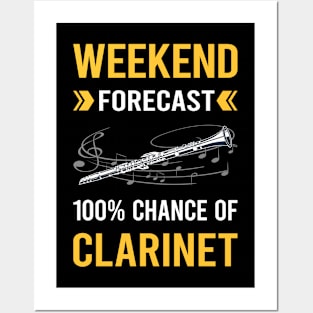 Weekend Forecast Clarinet Posters and Art